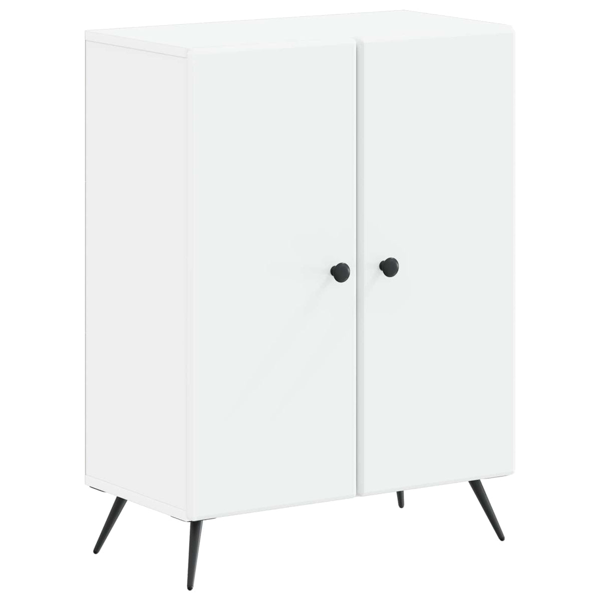 Badezimmer Aufbewahrungsschrank BREDA Weiß 59,5 x 31 x 80 cm
