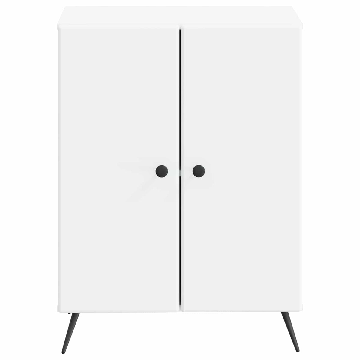 Badezimmer Aufbewahrungsschrank BREDA Weiß 59,5 x 31 x 80 cm