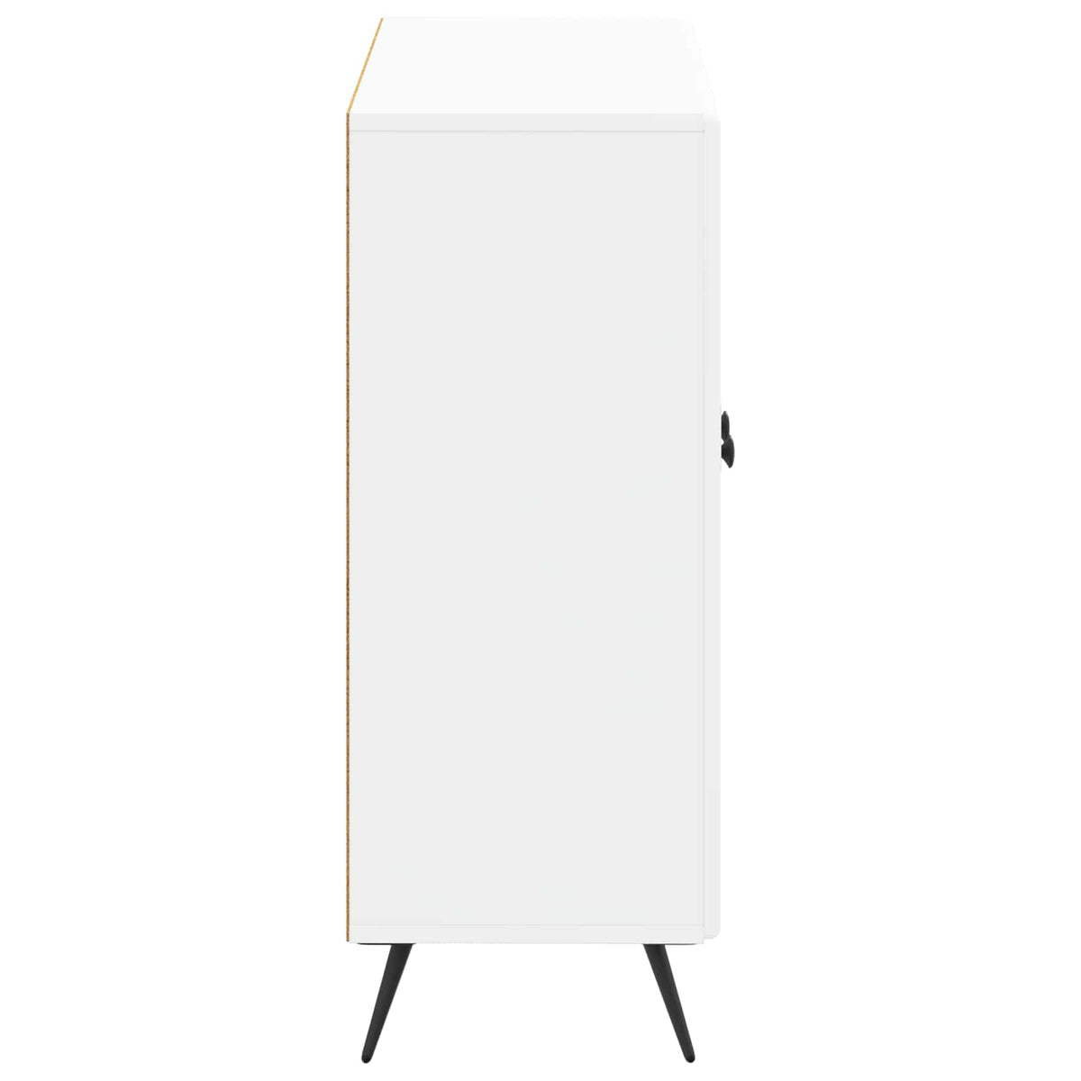 Badezimmer Aufbewahrungsschrank BREDA Weiß 59,5 x 31 x 80 cm
