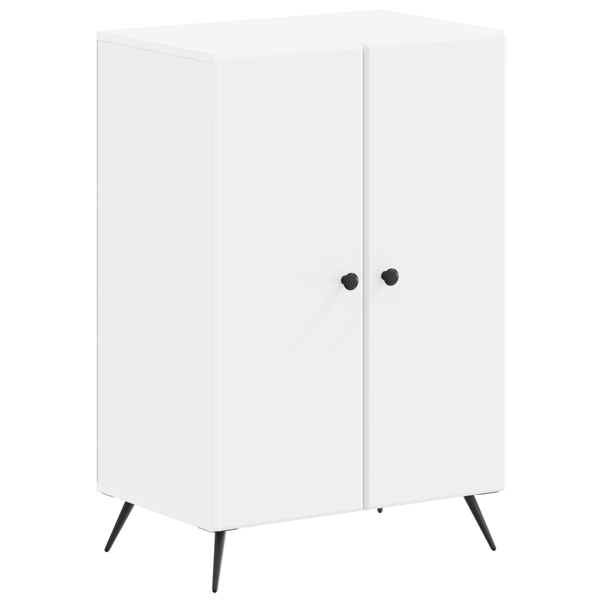 Schuhschrank BREDA 59,5 x 39,5 x 90 cm Holzwerkstoff Weiß