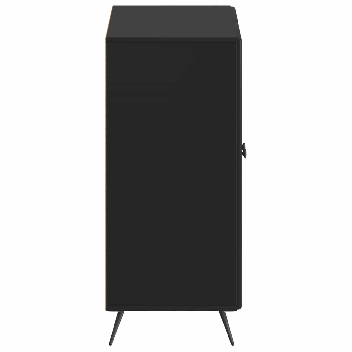 Schuhschrank BREDA 59,5 x 39,5 x 90 cm Holzwerkstoff Schwarz