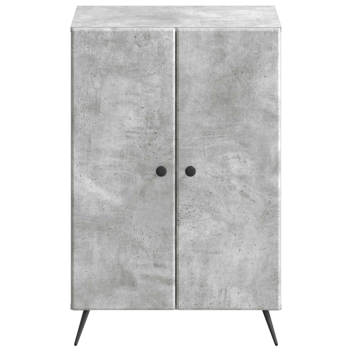 Schuhschrank BREDA 59,5 x 39,5 x 90 cm Holzwerkstoff Betongrau