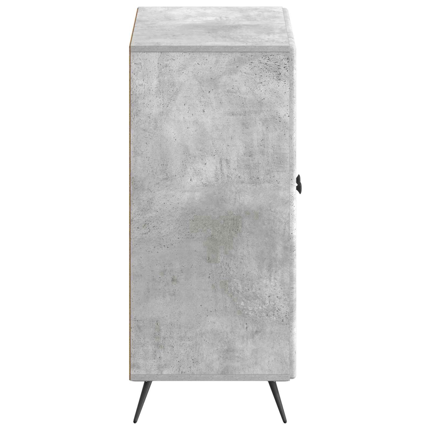 Schuhschrank BREDA 59,5 x 39,5 x 90 cm Holzwerkstoff Betongrau