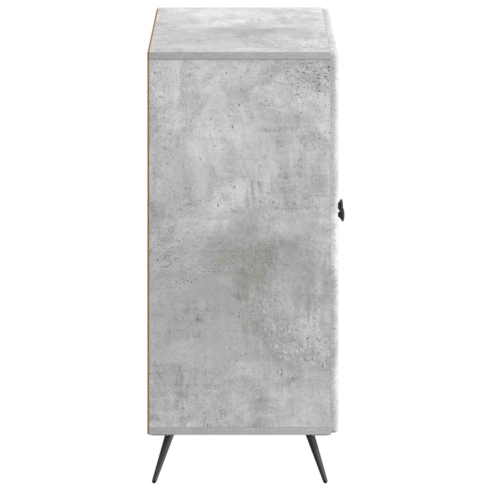 Schuhschrank BREDA 59,5 x 39,5 x 90 cm Holzwerkstoff Betongrau