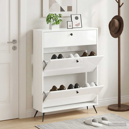 Schuhschrank BREDA 78 x 24 x 103 cm Holzwerkstoff