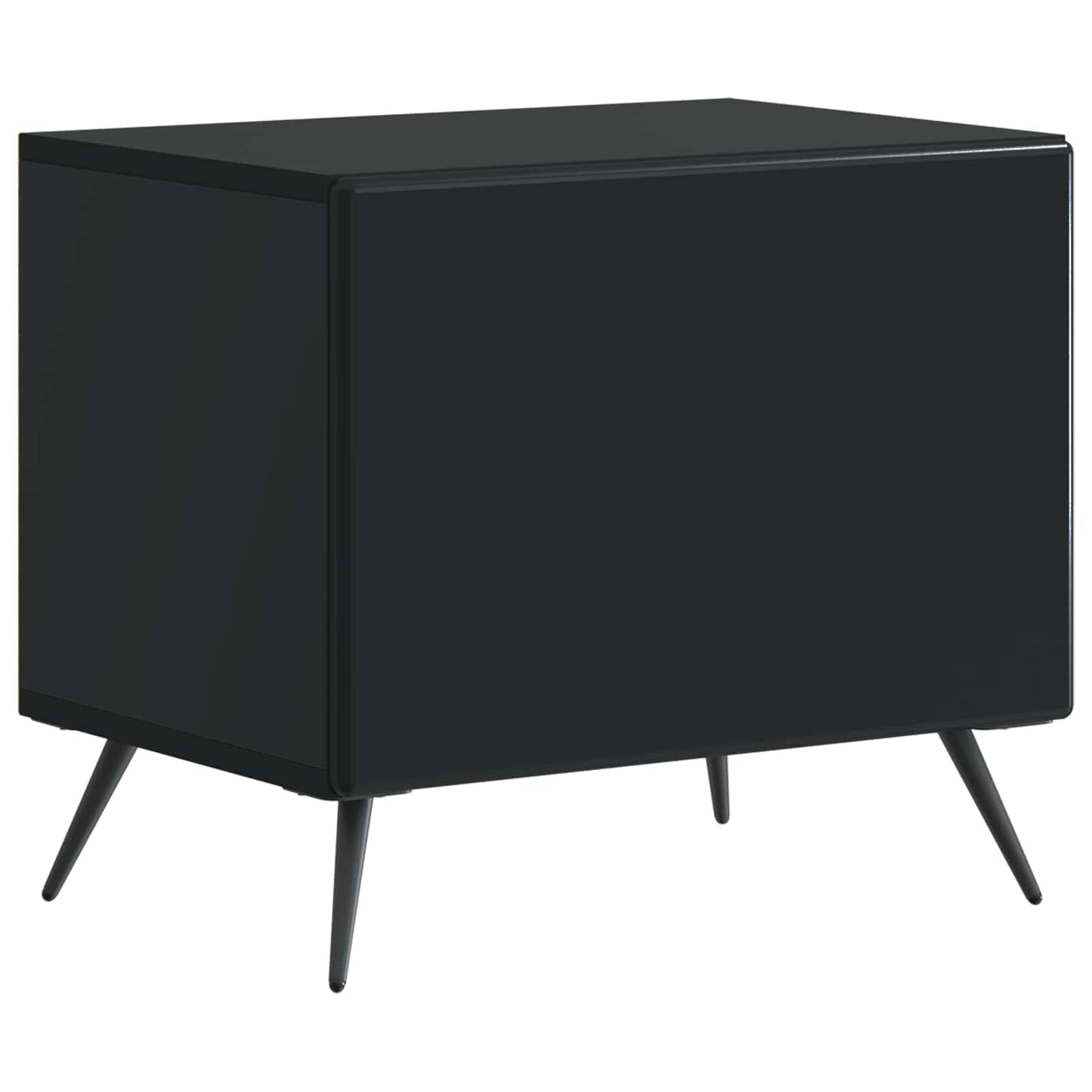 TV-Schrank Schwarz Holzwerkstoff