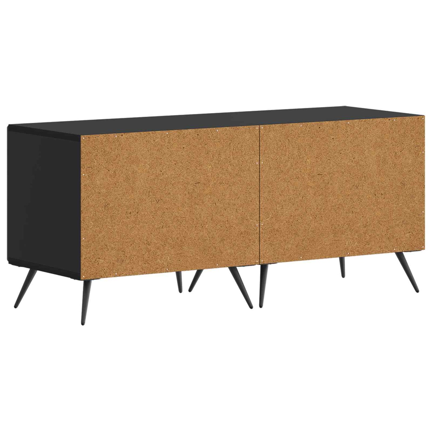 TV-Schrank Schwarz Holzwerkstoff