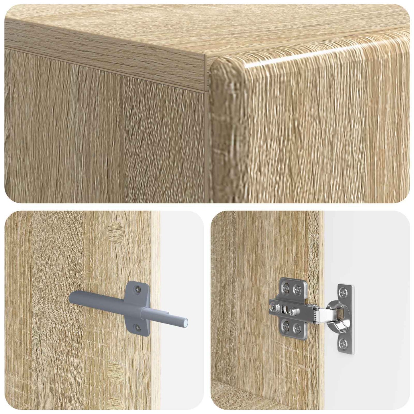 TV-Schrank Sonoma-Eiche Holzwerkstoff