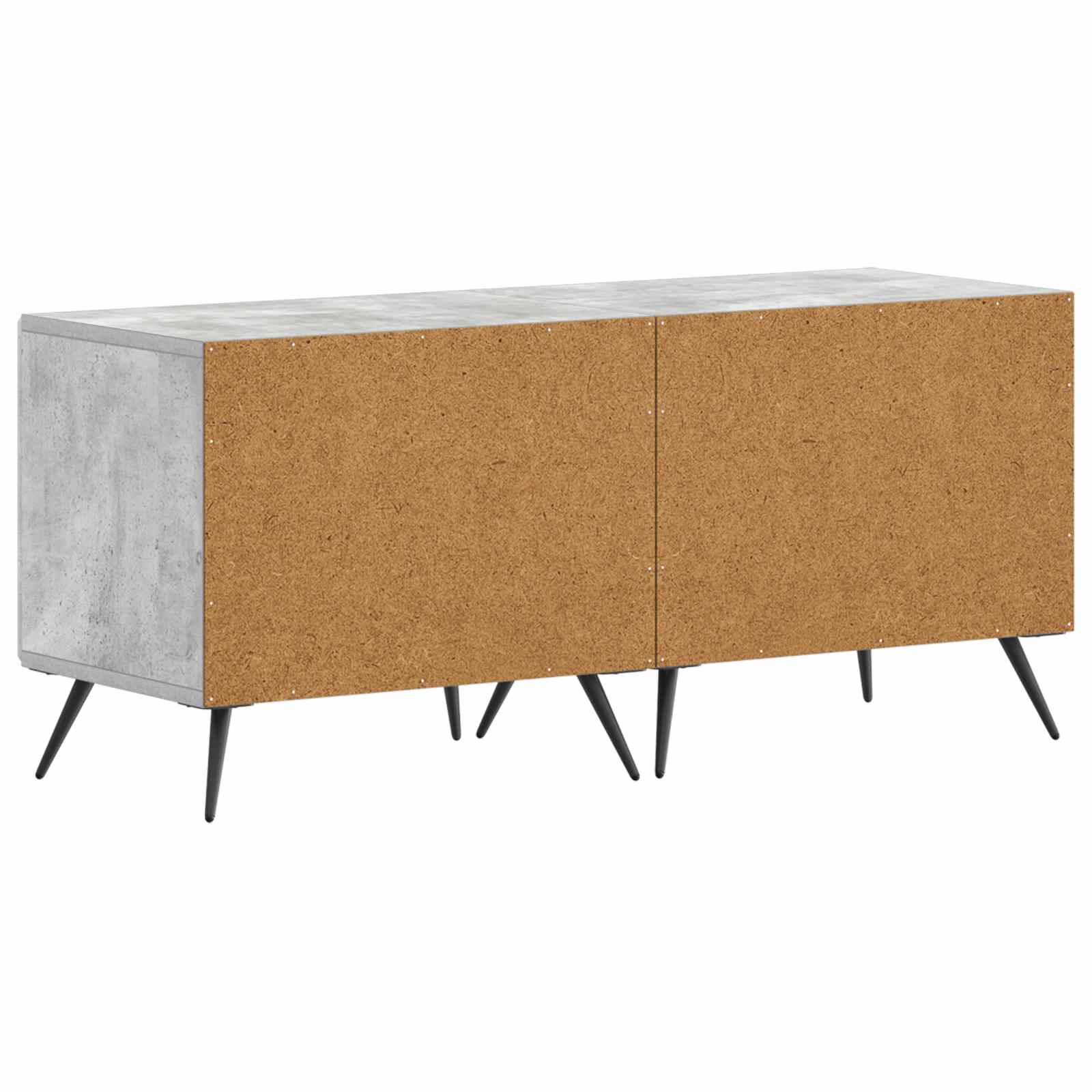 TV-Schrank Betongrau Holzwerkstoff