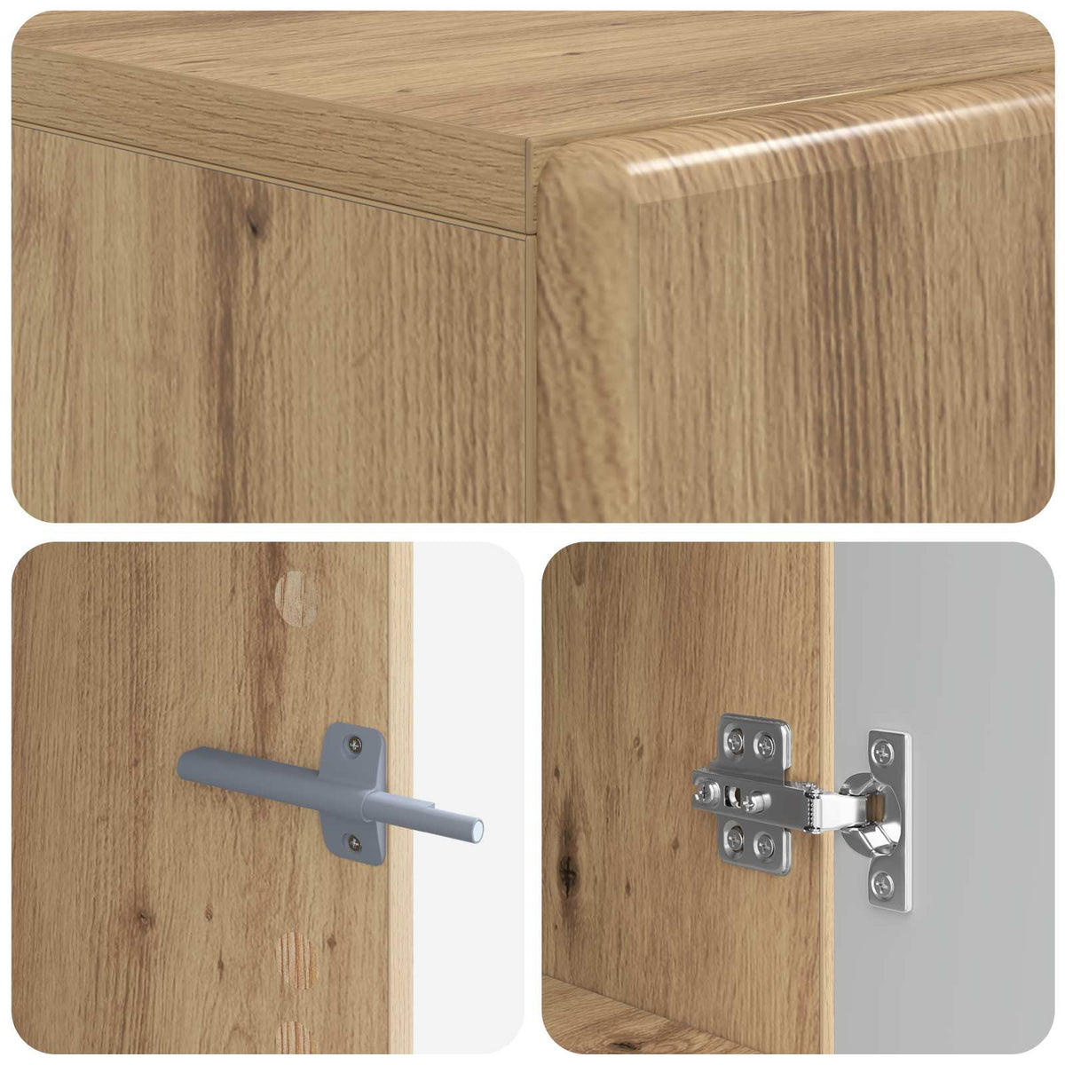 TV-Schrank Artisan-Eiche Holzwerkstoff