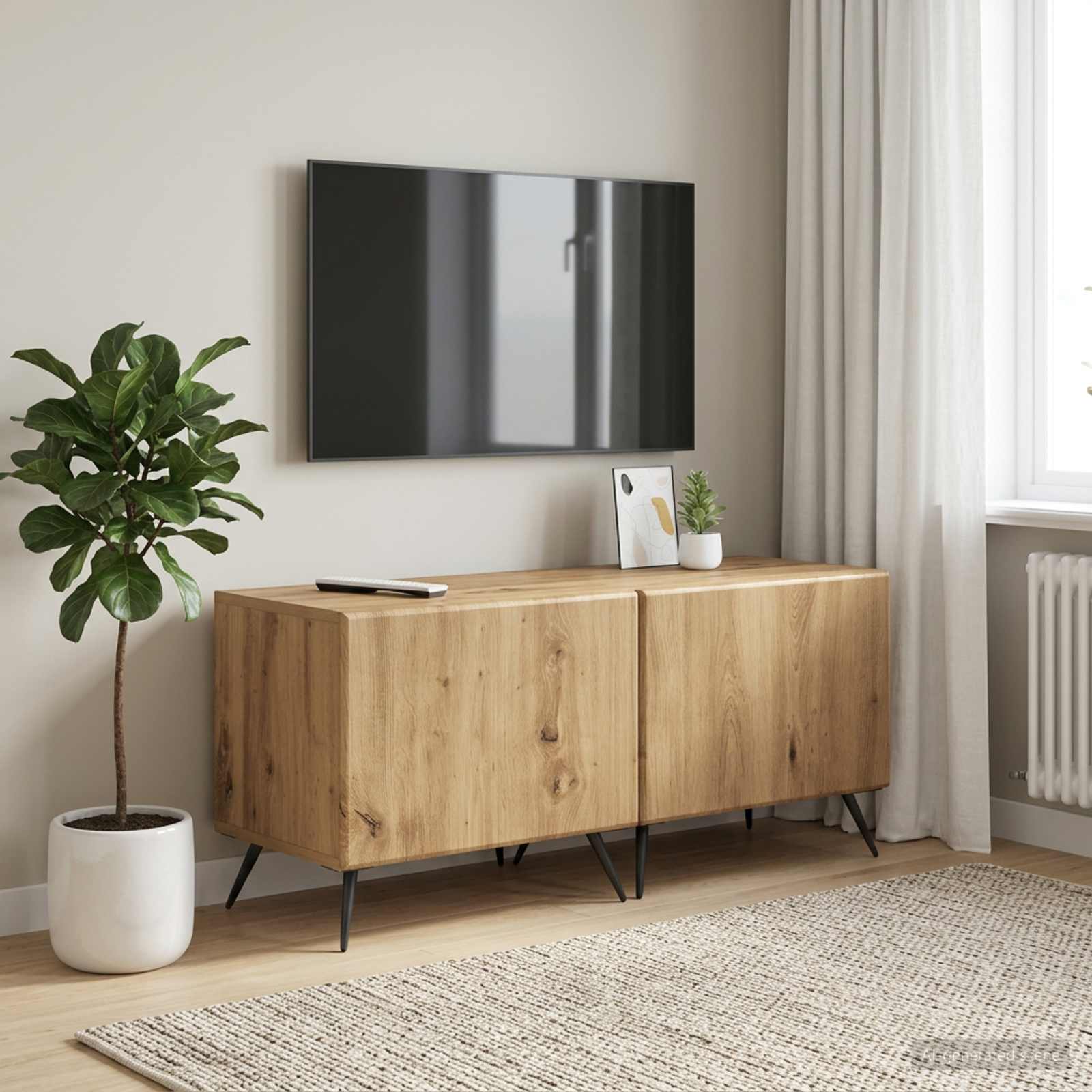 TV-Schrank Artisan-Eiche Holzwerkstoff