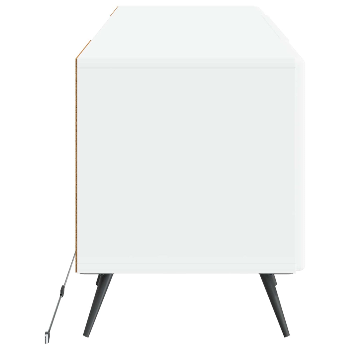 LED-TV-Schrank Weiß Holzwerkstoff