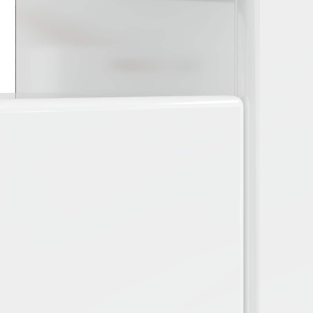 LED-TV-Schrank Hochglanz Weiß Holzwerkstoff