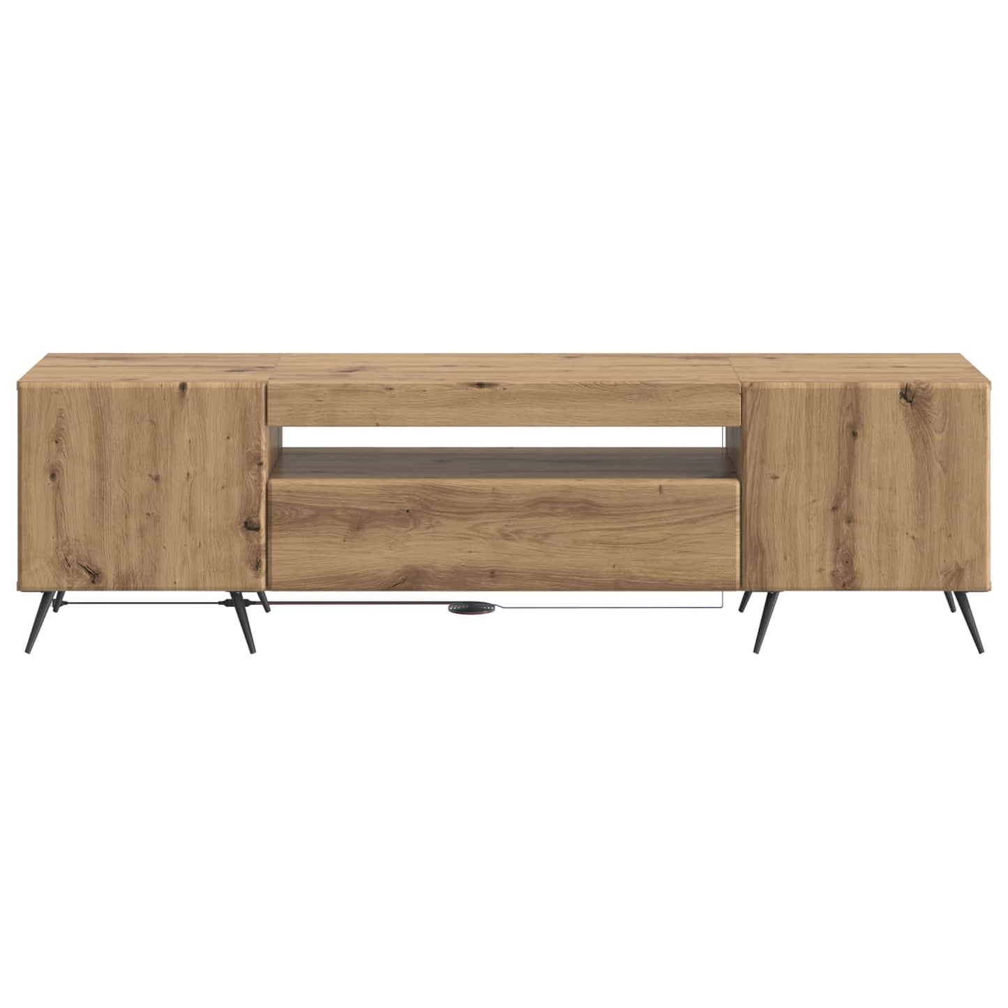 LED-TV-Schrank Artisan-Eiche Holzwerkstoff
