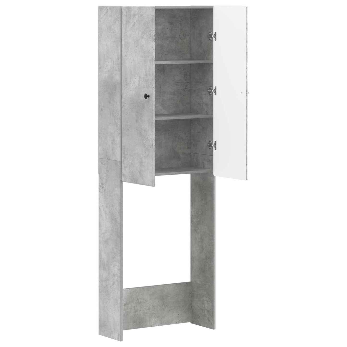 Toilettenschrank BREDA Betongrau 66 x 25,5 x 190 cm