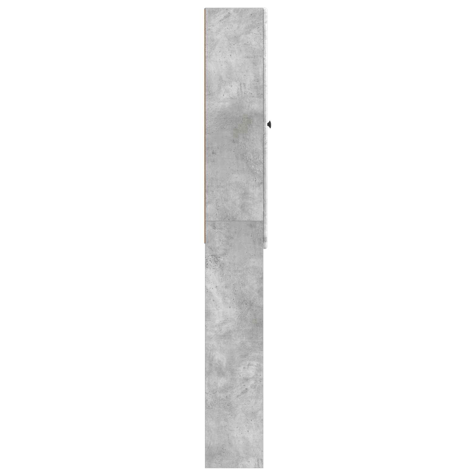 Toilettenschrank BREDA Betongrau 66 x 25,5 x 190 cm