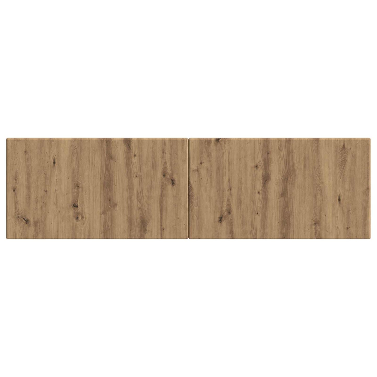 Wandmontiertes Kopfteil BREDA Artisan-Eiche Holzwerkstoff