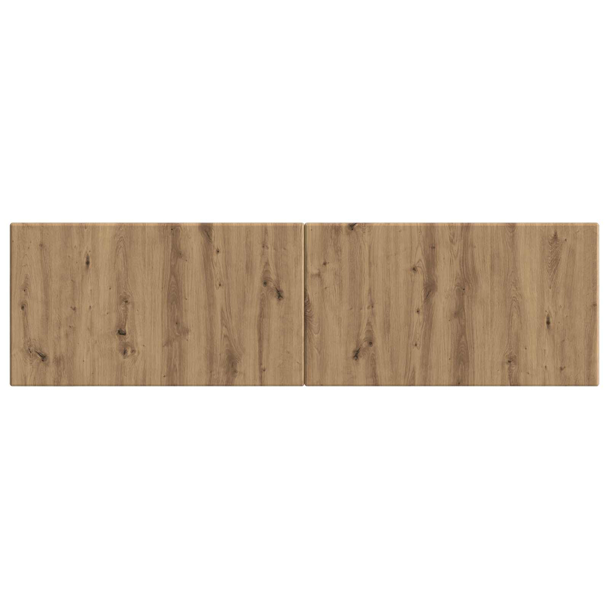 Wandmontiertes Kopfteil BREDA Artisan-Eiche Holzwerkstoff