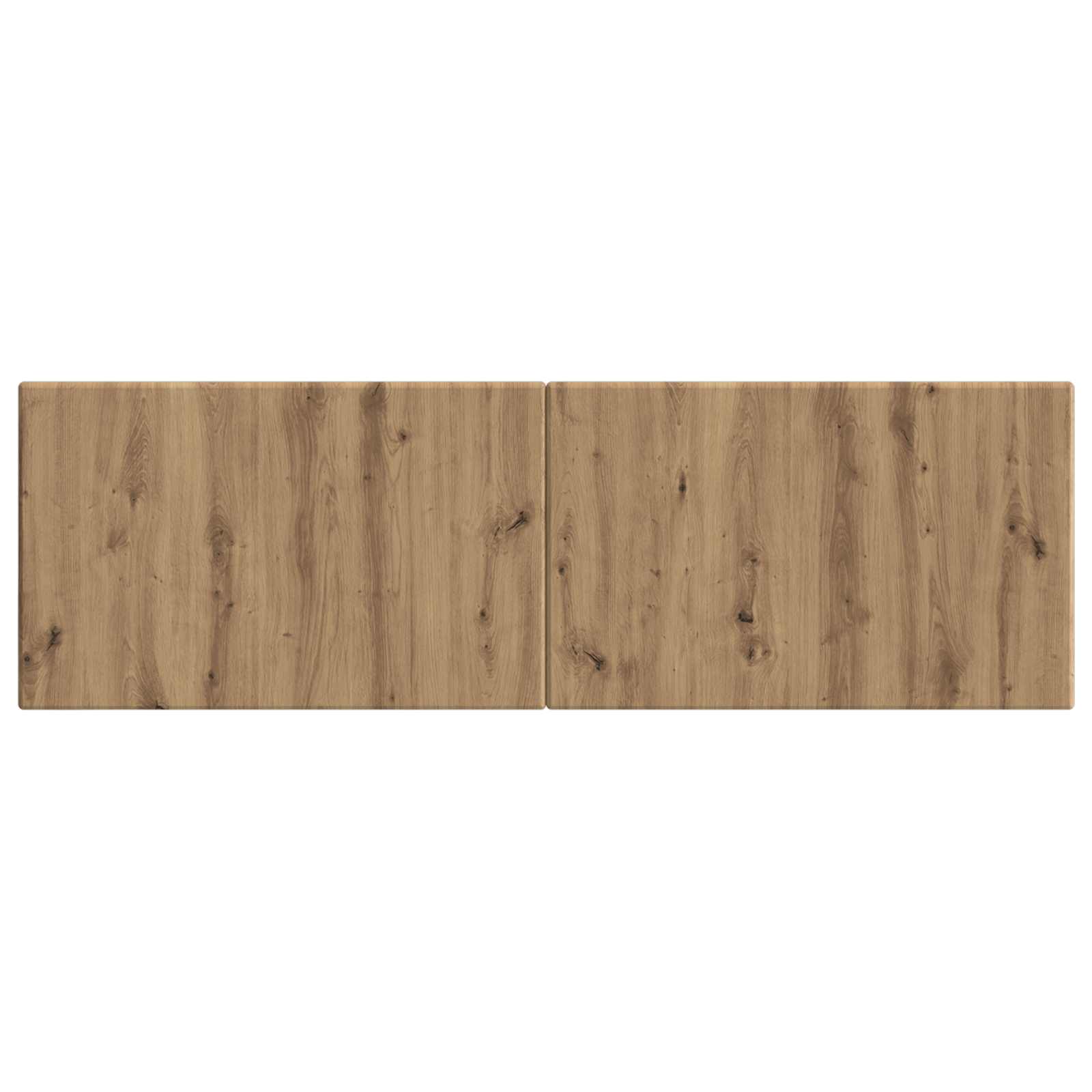 Wandmontiertes Kopfteil BREDA Artisan-Eiche Holzwerkstoff