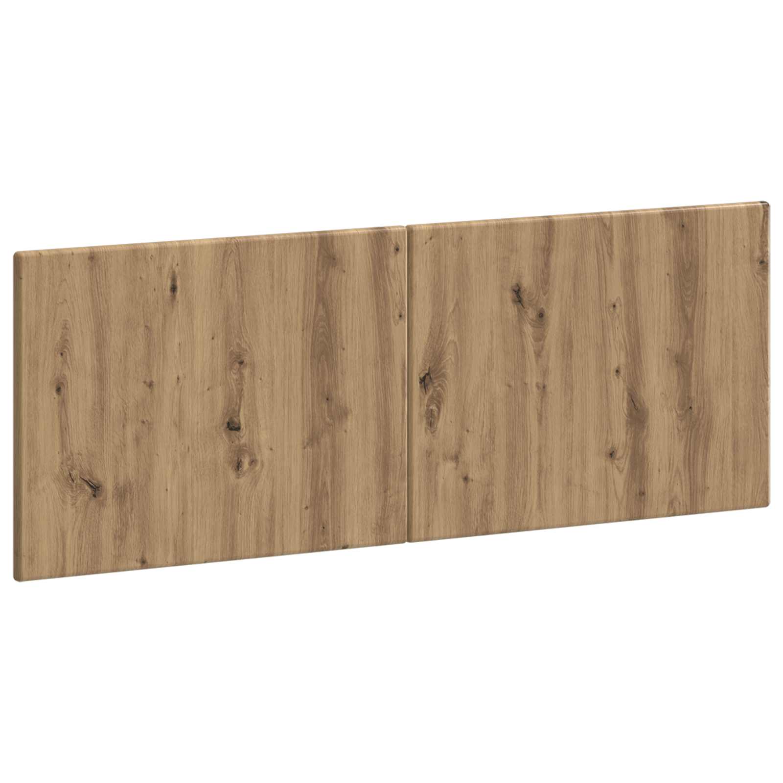 Wandmontiertes Kopfteil BREDA Artisan-Eiche Holzwerkstoff
