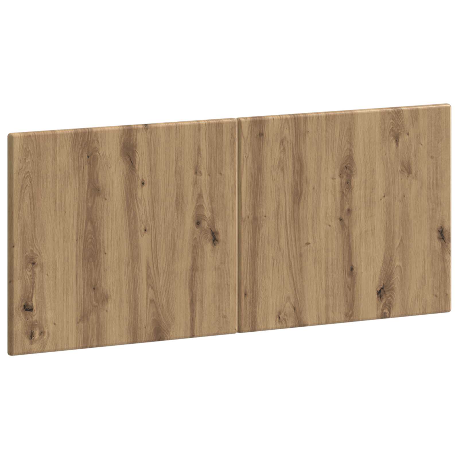 Wandmontiertes Kopfteil BREDA Artisan-Eiche Holzwerkstoff