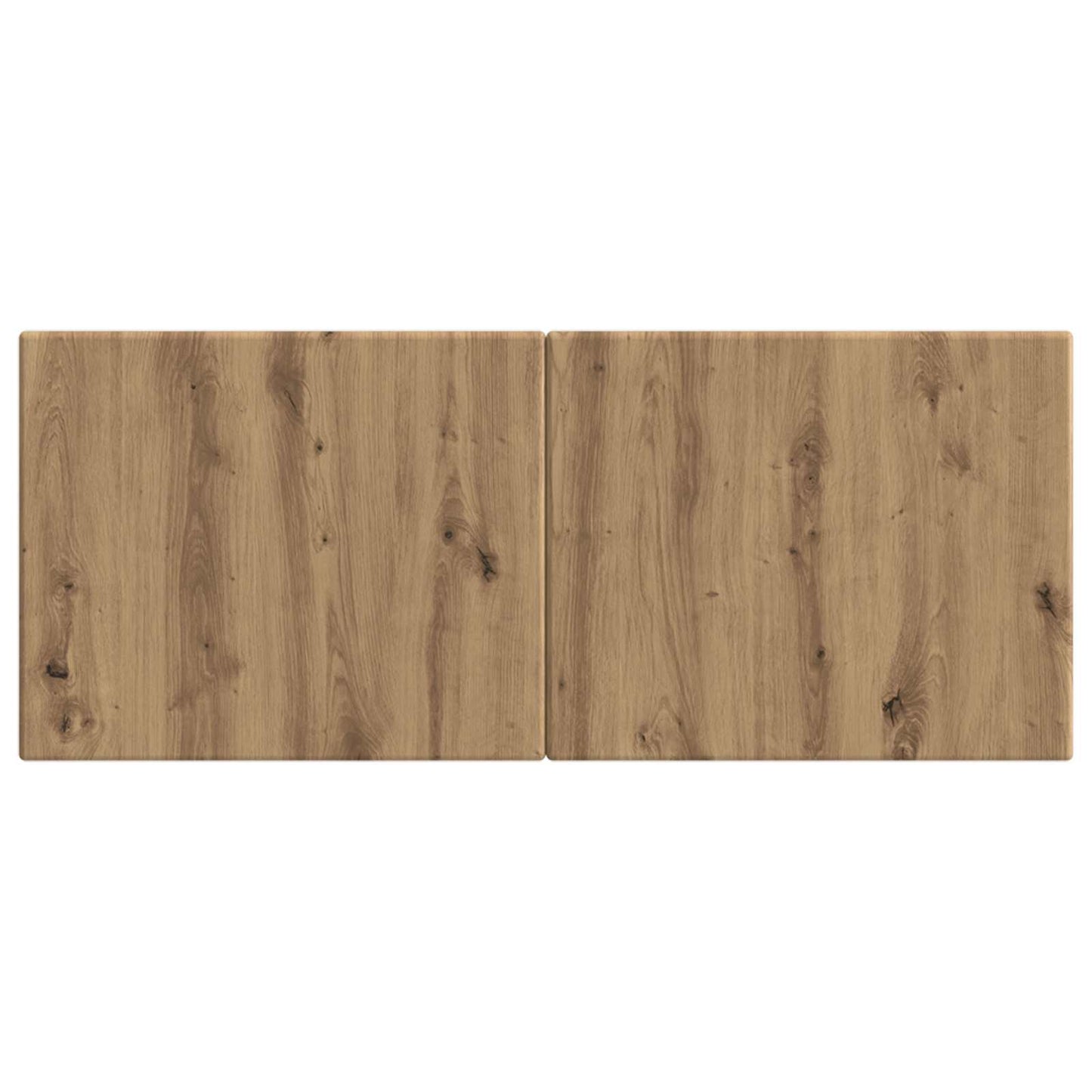 Wandmontiertes Kopfteil BREDA Artisan-Eiche Holzwerkstoff