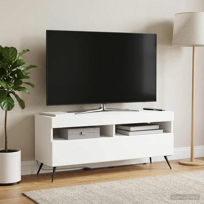 LED-TV-Schrank Weiß Holzwerkstoff