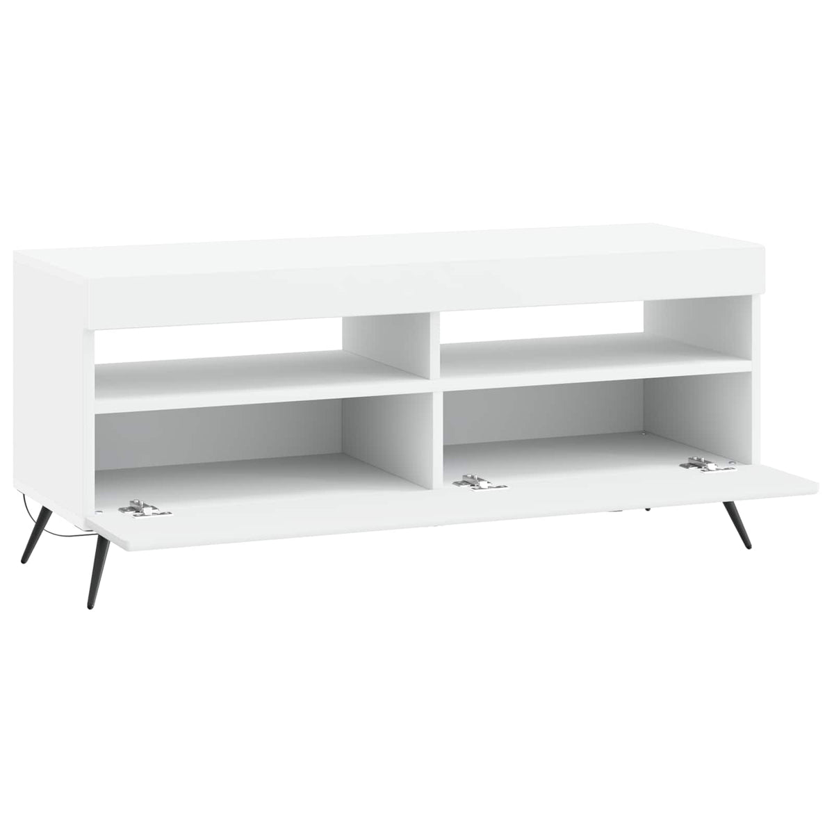 LED-TV-Schrank Weiß Holzwerkstoff
