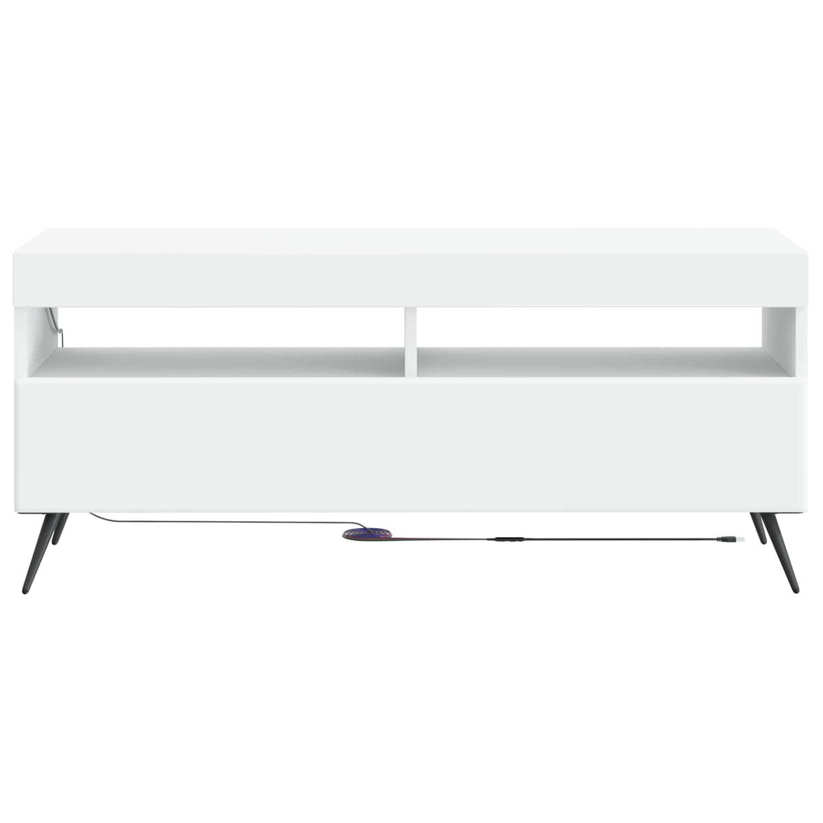LED-TV-Schrank Weiß Holzwerkstoff
