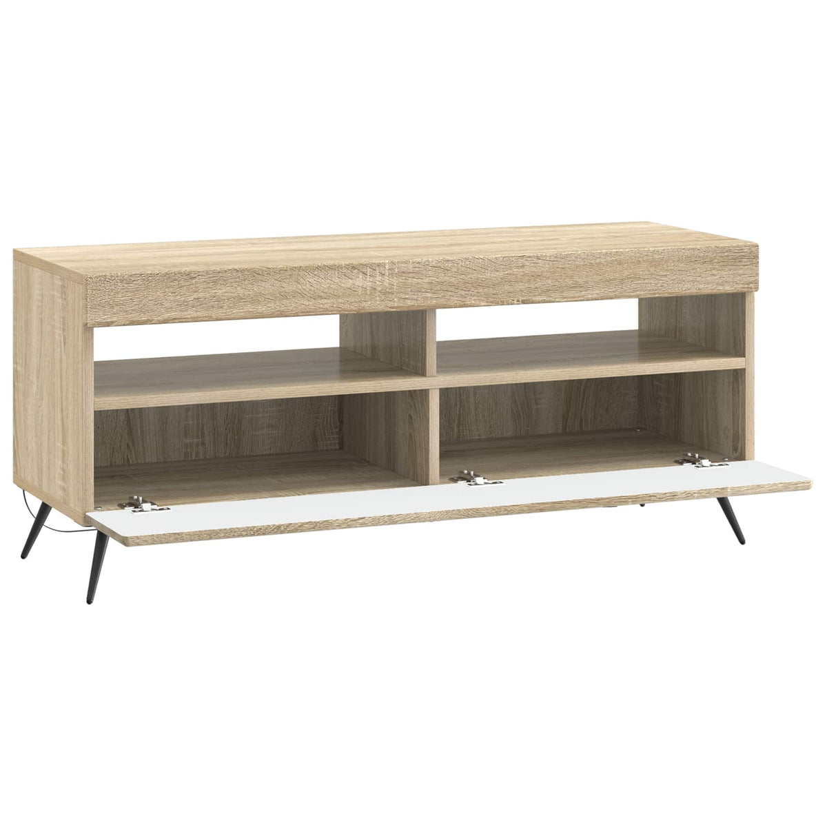 LED-TV-Schrank Sonoma-Eiche Holzwerkstoff