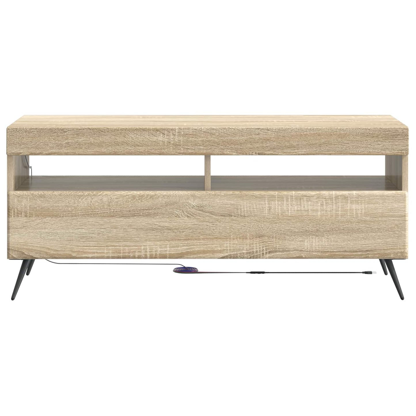 LED-TV-Schrank Sonoma-Eiche Holzwerkstoff