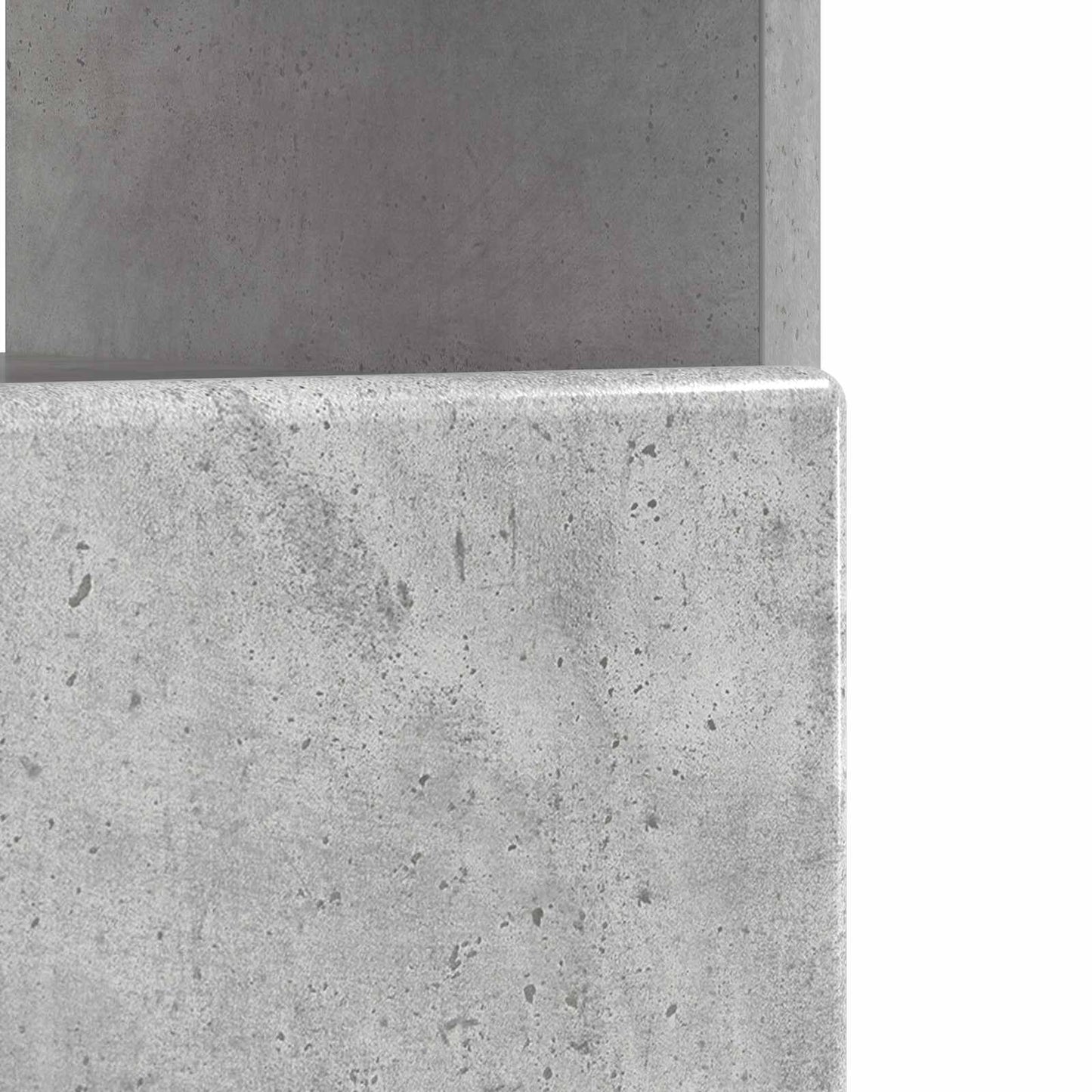 LED-TV-Schrank Betongrau Holzwerkstoff
