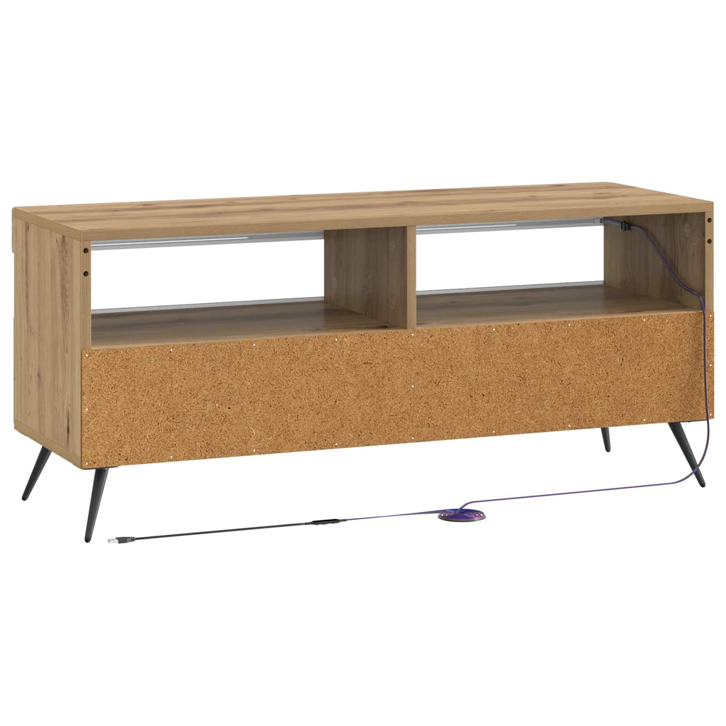 LED-TV-Schrank Artisan-Eiche Holzwerkstoff