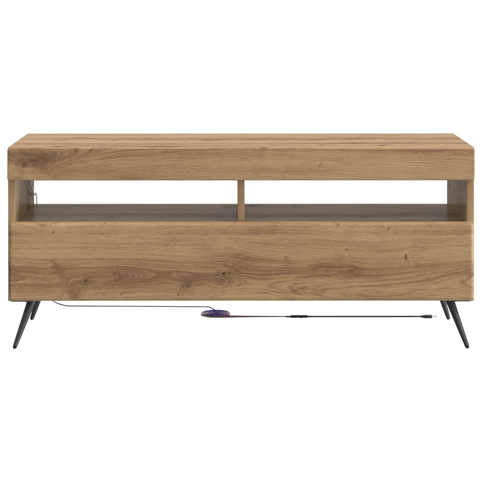 LED-TV-Schrank Artisan-Eiche Holzwerkstoff