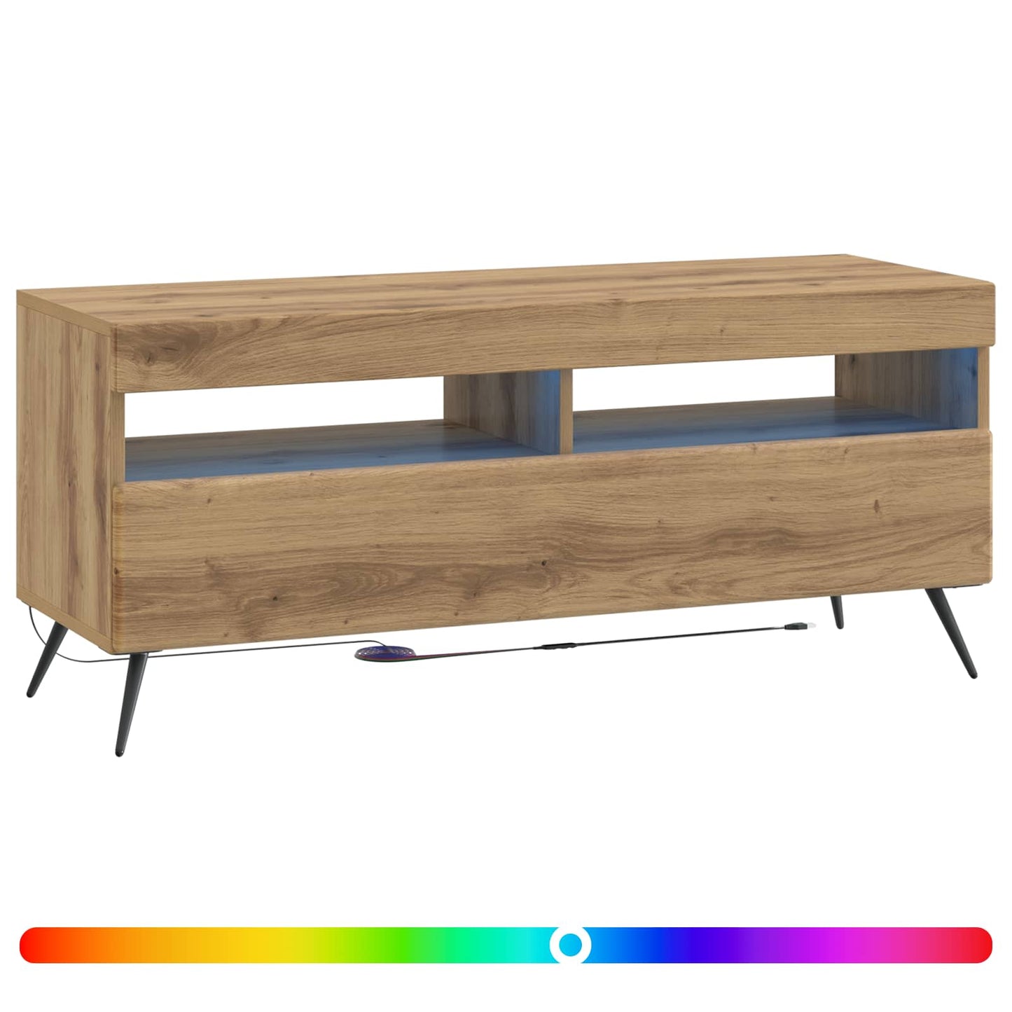LED-TV-Schrank Artisan-Eiche Holzwerkstoff