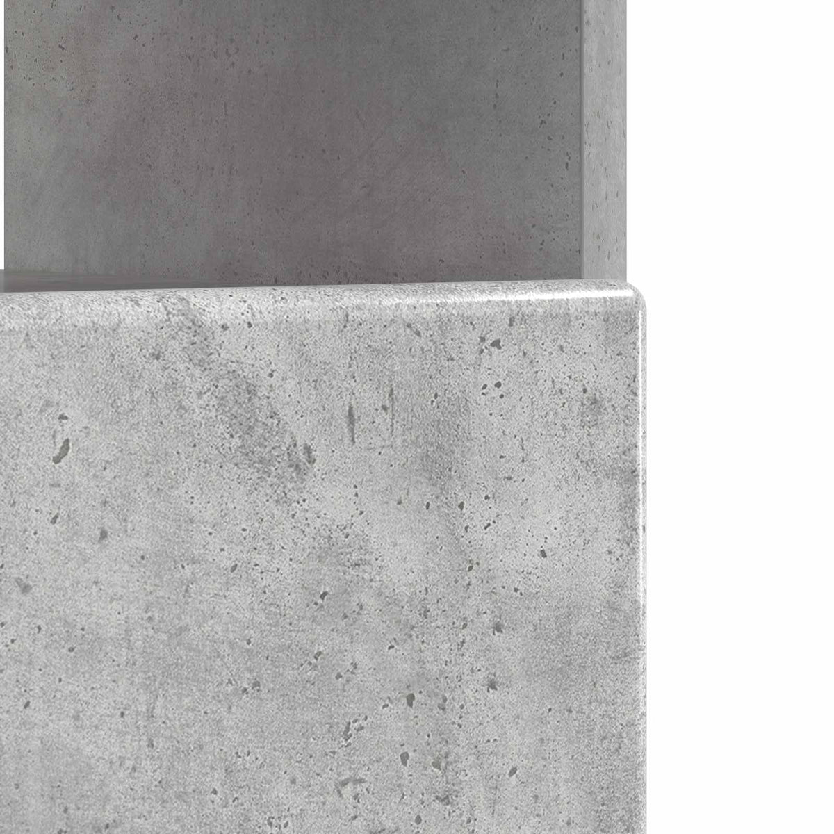 LED-TV-Schrank Betongrau Holzwerkstoff