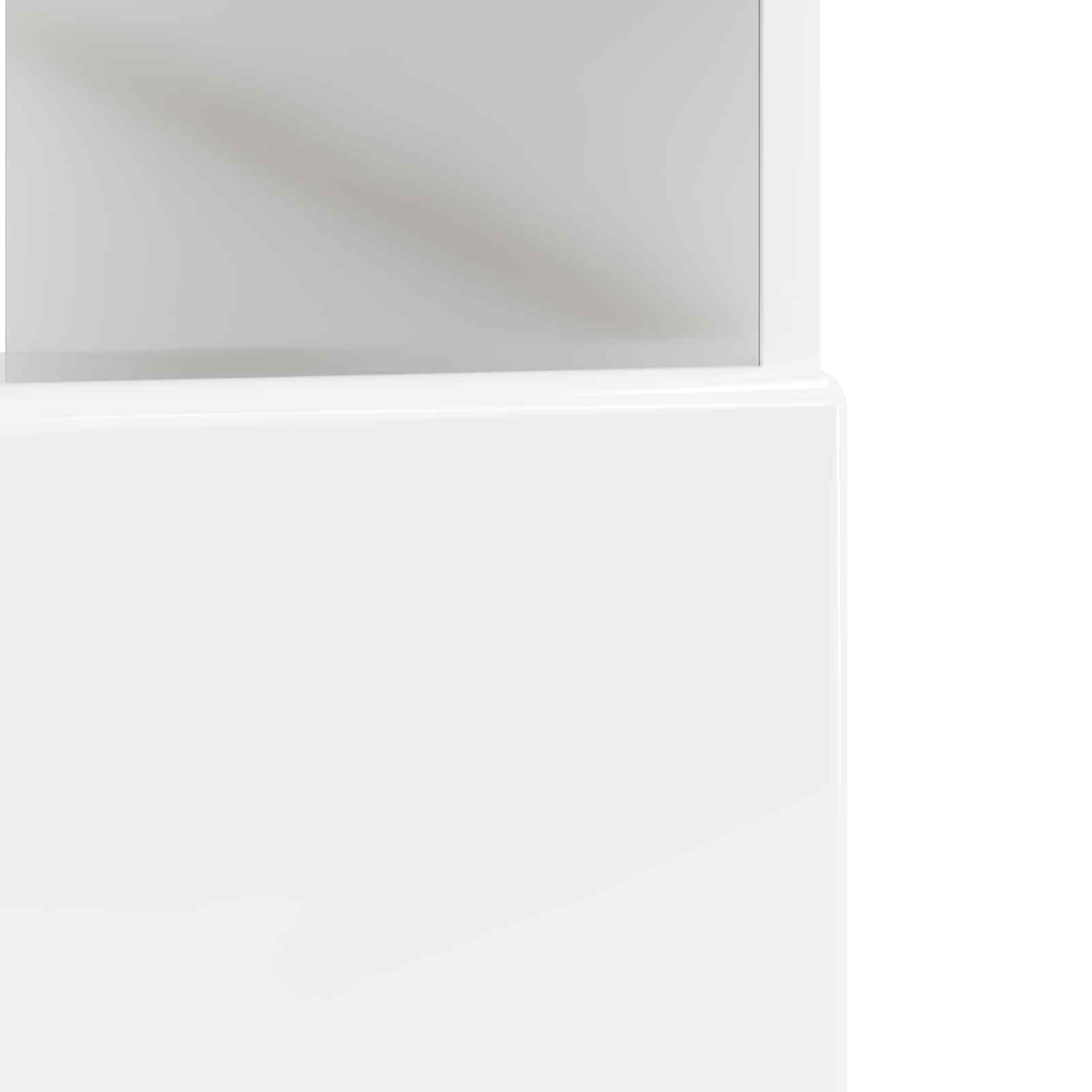LED-TV-Schrank BREDA Hochglanz Weiß Holzwerkstoff