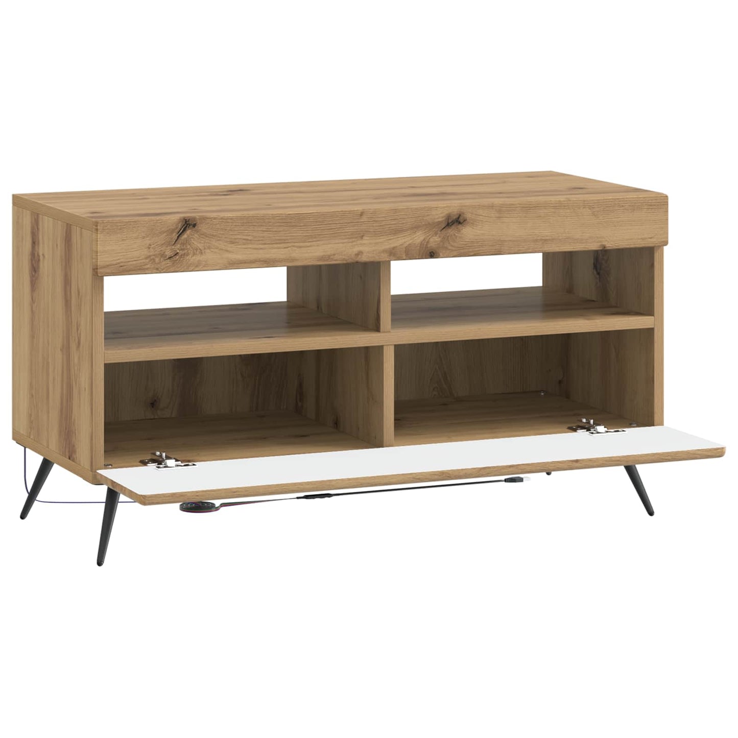 LED-TV-Schrank Artisan-Eiche Holzwerkstoff