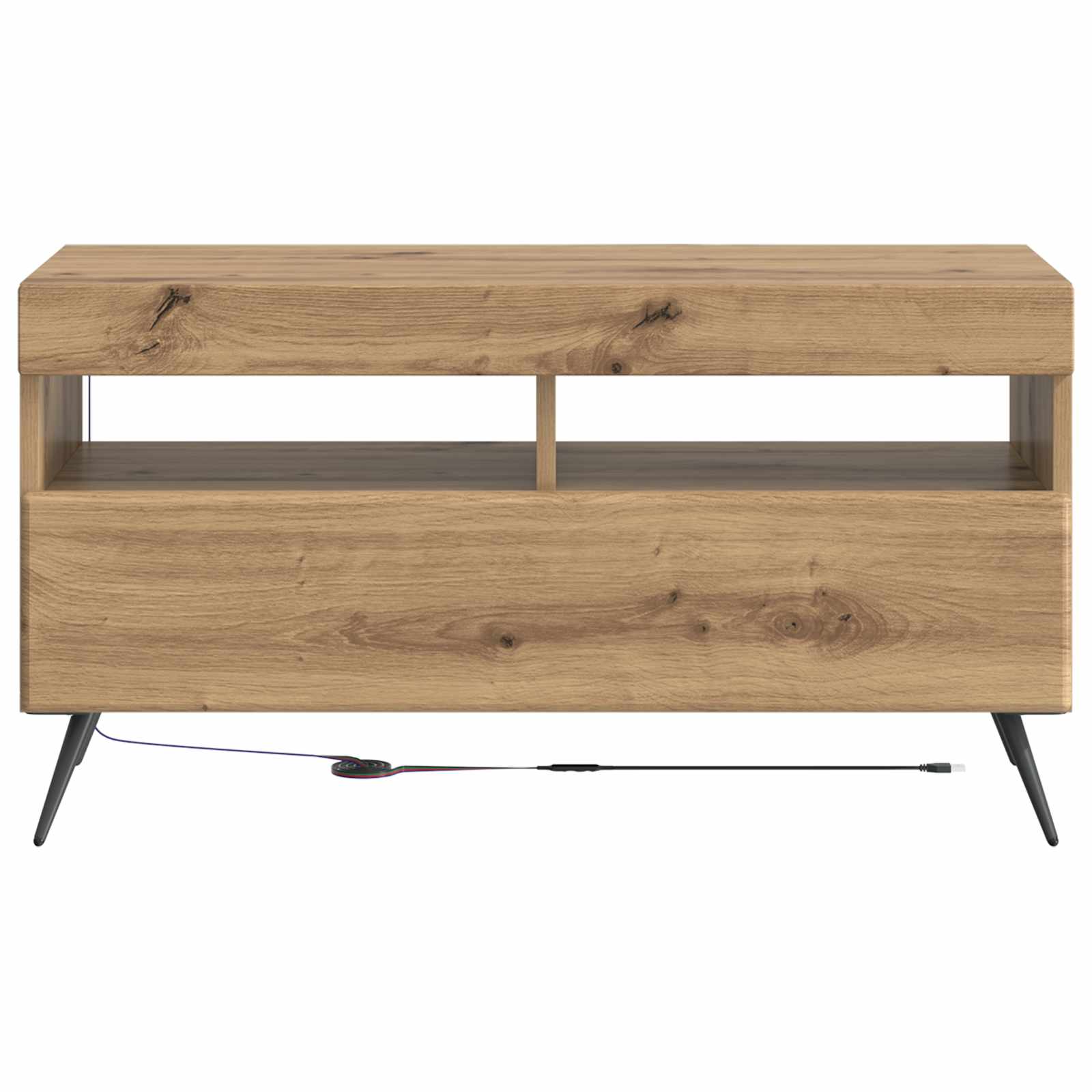 LED-TV-Schrank Artisan-Eiche Holzwerkstoff