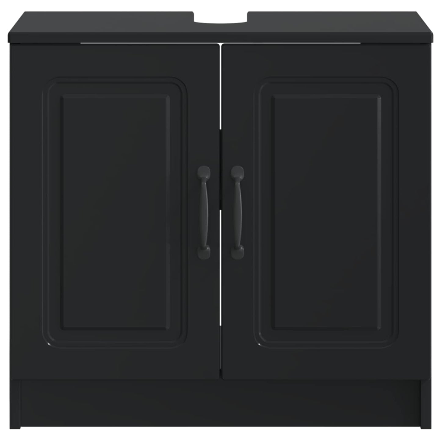 Waschbeckenschrank UTRECHT Schwarz 59,5 x 31,5 x 59 cm