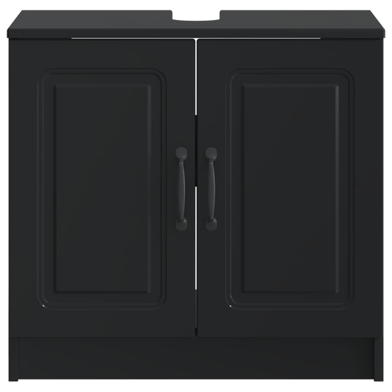 Waschbeckenschrank UTRECHT Schwarz 59,5 x 31,5 x 59 cm