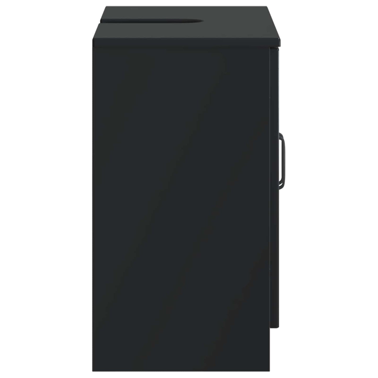 Waschbeckenschrank UTRECHT Schwarz 59,5 x 31,5 x 59 cm