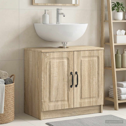 Waschbeckenschrank UTRECHT Sonoma-Eiche 59,5 x 31,5 x 59 cm