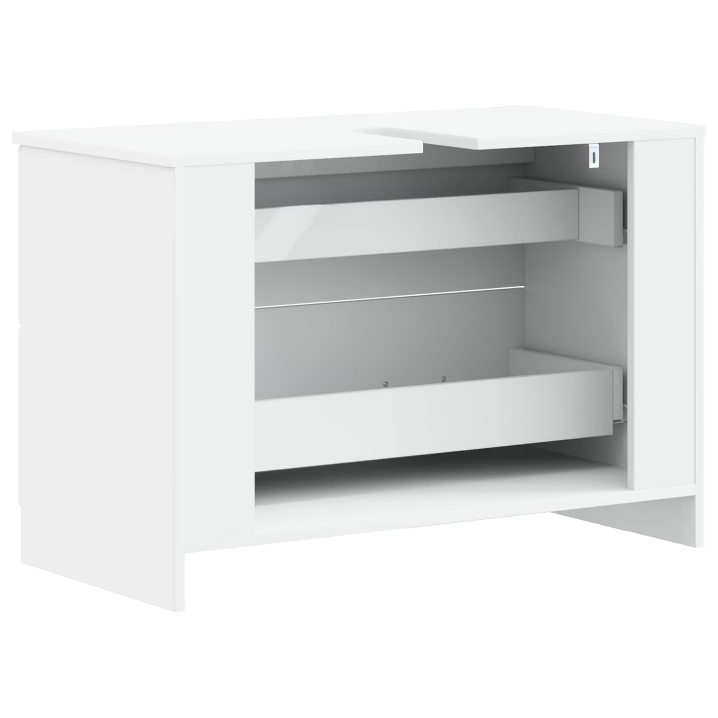 Waschbeckenschrank UTRECHT Weiß 82 x 41 x 56 cm Holzwerkstoff