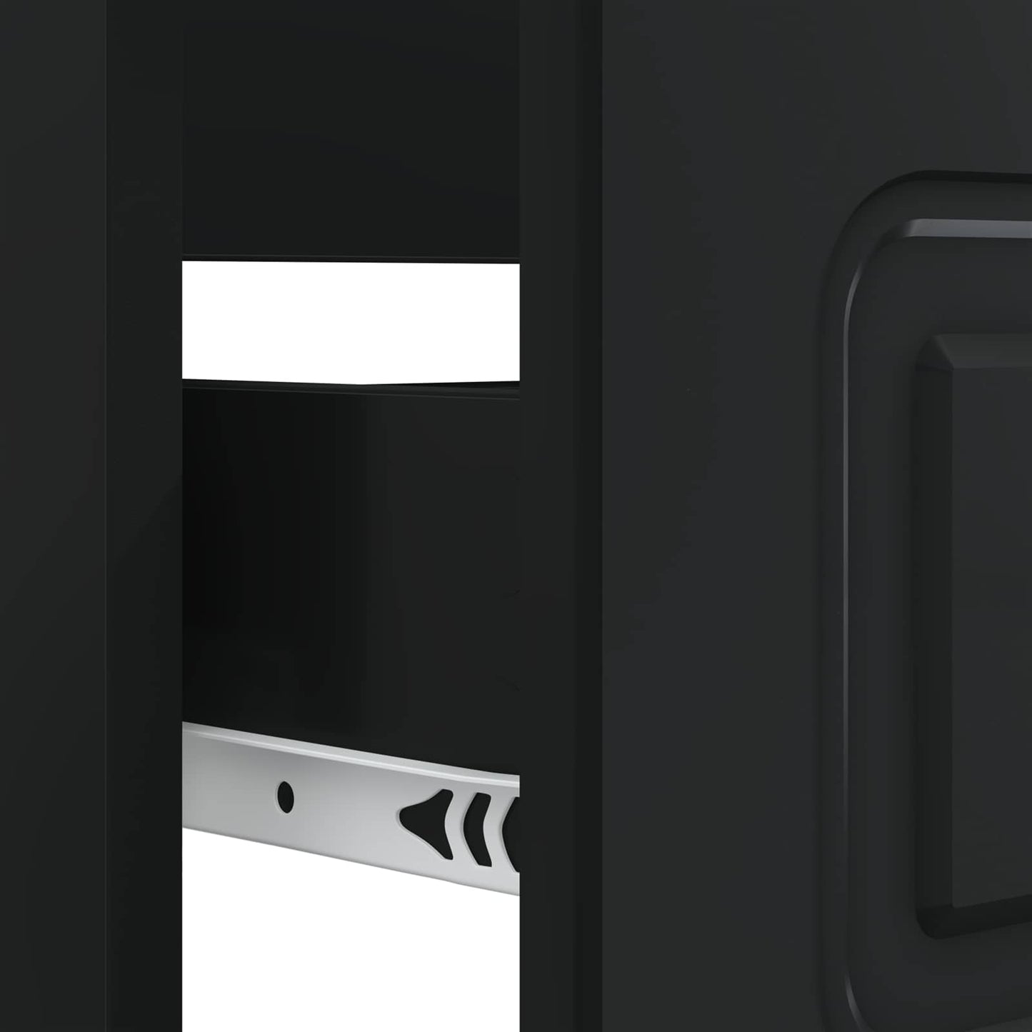 Waschbeckenschrank UTRECHT Schwarz 82 x 41 x 56 cm