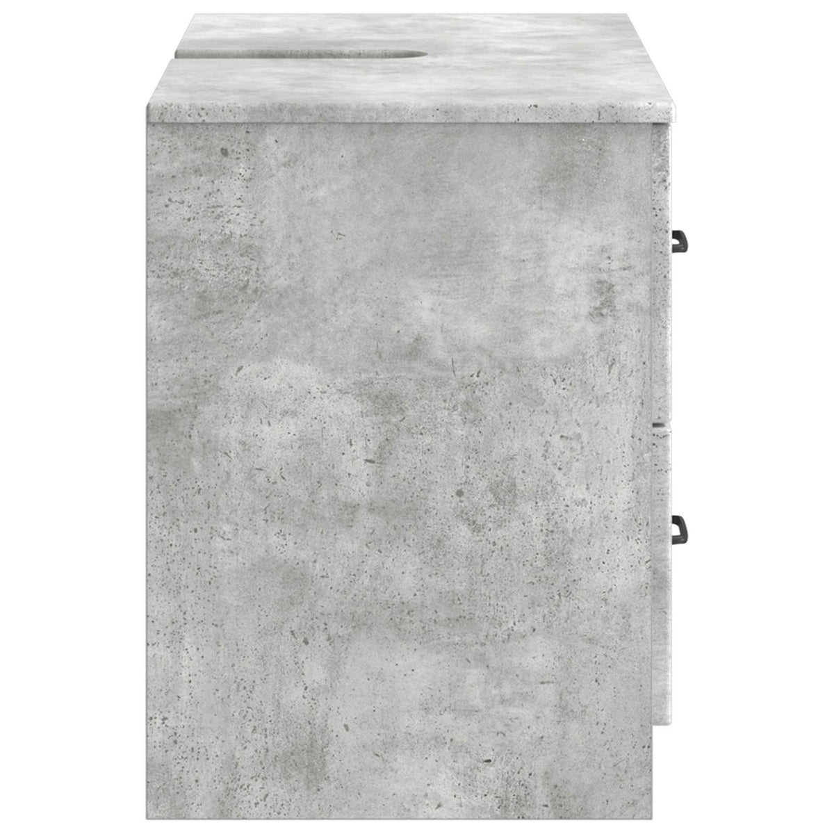 Waschbeckenschrank UTRECHT Betongrau 82 x 41 x 56 cm