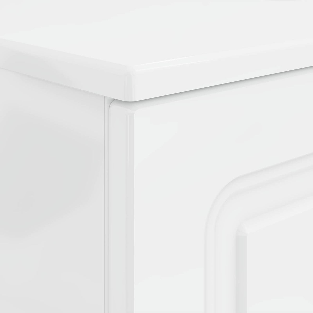 Waschbeckenschrank UTRECHT Hochglanz Weiß 82 x 41 x 56 cm