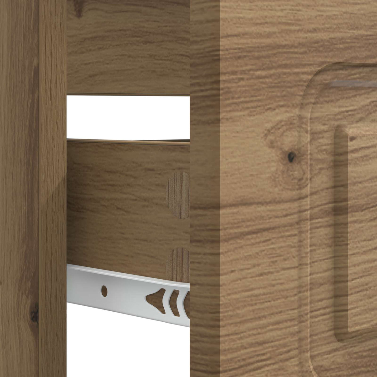 Waschbeckenschrank UTRECHT Artisan-Eiche 82 x 41 x 56 cm