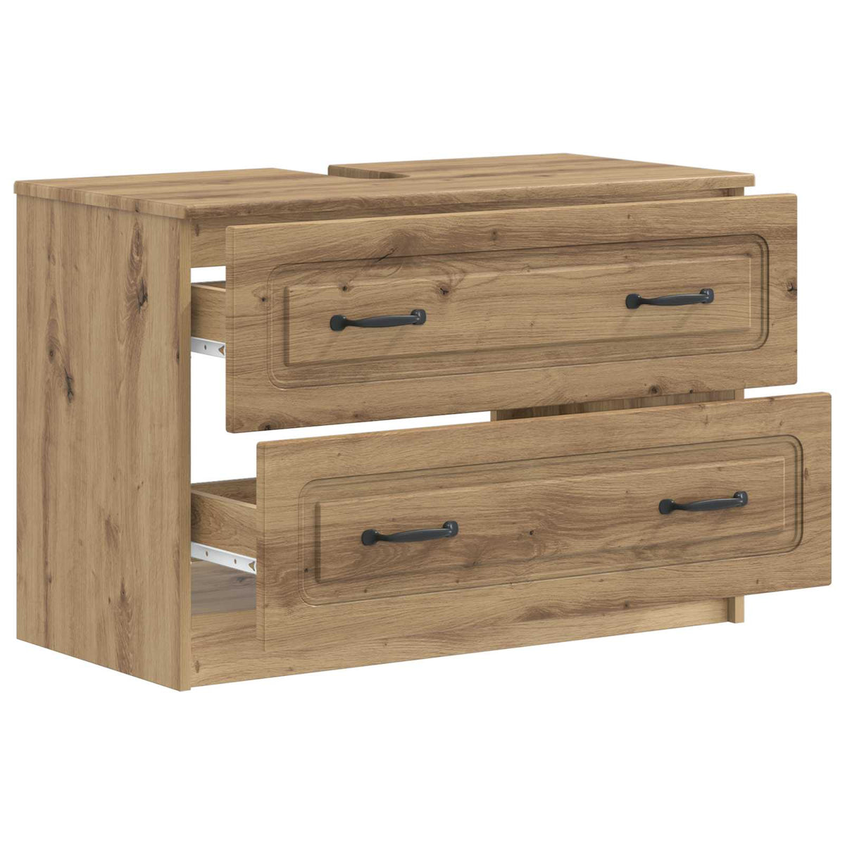 Waschbeckenschrank UTRECHT Artisan-Eiche 82 x 41 x 56 cm