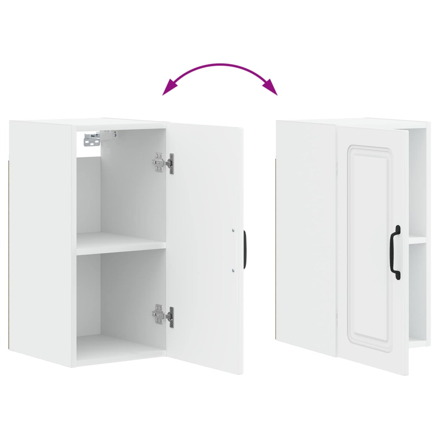 Badezimmer-Wandschrank UTRECHT Weiß 30 x 31 x 59 cm